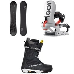 Bataleon Disaster​+ Snowboard ​+ Blaster AW Fase Snowboard Bindings ​+ Salsa Lace Snowboard Boots 2026