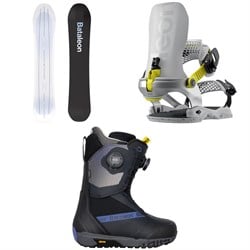 Bataleon Thunderstorm Snowboard ​+ Blaster AW Fase Snowboard Bindings ​+ Salsa Boa Snowboard Boots - Women's 2026
