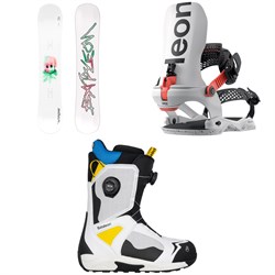 Bataleon Evil Twin Snowboard ​+ Blaster AW Fase Snowboard Bindings ​+ Rave Boa Snowboard Boots 2026