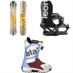Bataleon Push Up Snowboard ​+ Blaster AW Fase Snowboard Bindings ​+ Twist Boa Snowboard Boots - Women's 2026