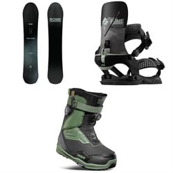 Rome Ravine Pro Snowboard ​+ Katana AW FASE x Stale Snowboard Bindings ​+ thirtytwo TM-2 XLT Double Boa Snowboard Boots 2026