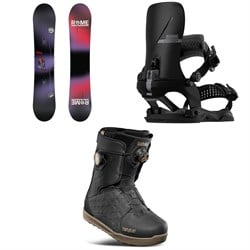 Rome Party Mod Snowboard ​+ Katana AW FASE Snowboard Bindings ​+ thirtytwo Lashed Double Boa Snowboard Boots 2026