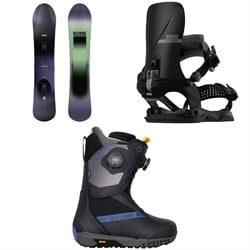 Rome Ravine Snowboard ​+ Katana AW FASE Snowboard Bindings ​+ Bataleon Salsa Boa Snowboard Boots - Women's 2026