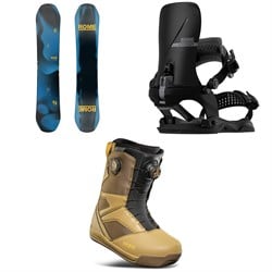 Rome Mechanic Snowboard ​+ Katana AW FASE Snowboard Bindings ​+ thirtytwo STW Double Boa Snowboard Boots 2026