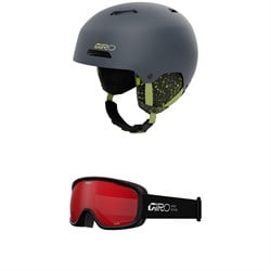 Giro Crue MIPS Helmet - Kids' ​+ Giro Buster Goggles - Kids'