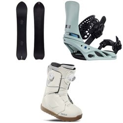 Season Aero Snowboard ​+ Burton Lexa X Snowboard Bindings ​+ thirtytwo Lashed Double Boa Snowboard Boots - Women's 2025