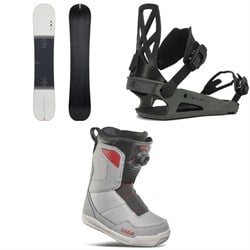 Season Primer Snowboard ​+ Ride C-4 Snowboard Bindings ​+ thirtytwo Shifty Boa Snowboard Boots 2025