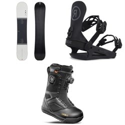Season Primer Snowboard ​+ Ride CL-4 Snowboard Bindings ​+ thirtytwo STW Double Boa Snowboard Boots - Women's 2025