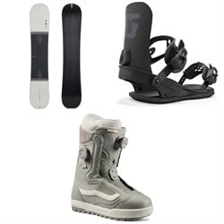 Season Primer Snowboard ​+ Union Legacy Snowboard Bindings ​+ Vans Encore Pro Snowboard Boots - Women's 2025