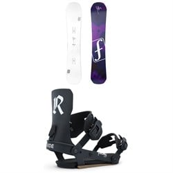 Forum Roost Snowboard ​+ Ride Drone Snowboard Bindings 2026