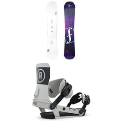 Forum Roost Snowboard ​+ Ride Drone Snowboard Bindings 2026