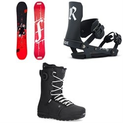 Forum Destroyer Snowboard ​+ Ride Specter Snowboard Bindings ​+ Fuse Snowboard Boots 2026