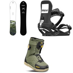 Public Snowboards Outreach Snowboard ​+ thirtytwo T32M Fase Snowboard Bindings ​+ Lashed Double Boa Snowboard Boots 2026