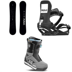 Public Snowboards General Snowboard ​+ thirtytwo T32M Fase Snowboard Bindings ​+ STW Double Boa x Bomb Hole Snowboard Boots 2026