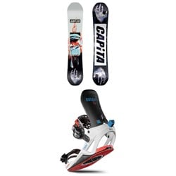 CAPiTA Indoor Survival Snowboard ​+ thirtytwo T32M Fase Snowboard Bindings 2026