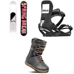 CAPiTA Spring Break Stairmaster Snowboard ​+ thirtytwo T32M Fase Snowboard Bindings ​+ Lashed Snowboard Boots 2026