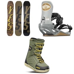 Yes. All-In Snowboard ​+ thirtytwo T32M Fase Snowboard Bindings ​+ Lashed Snowboard Boots 2026
