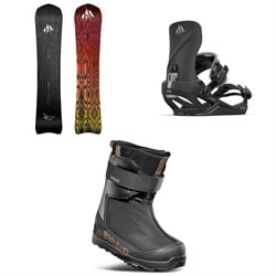 Jones Freecarver 6000S Snowboard ​+ Mercury Fase Snowboard Bindings ​+ thirtytwo TM-2 Jones Snowboard Boots 2026