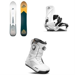 Jones Frontier 2.0 Snowboard ​+ Mercury Fase Snowboard Bindings ​+ thirtytwo STW Double Boa Snowboard Boots 2026