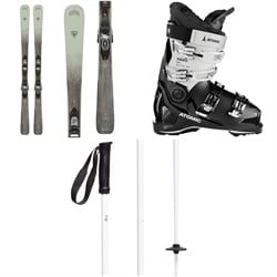 Rossignol Experience 76 Skis ​+ Xpress 10 GW Bindings ​+ Atomic Hawx Ultra 85 GW Ski Boots - Women's 2025 ​+ evo Merge Ski Poles