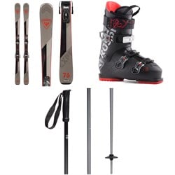 Rossignol Experience 76 ​+ XP 10 Bindings ​+ Rossignol Evo 70 Ski Boots 2025 ​+ evo Merge Ski Poles