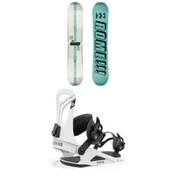 Rome Hype Snowboard - Women's ​+ Union Rosa Snowboard Bindings - Women's 2024