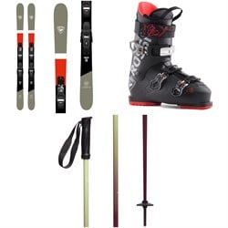 Rossignol Sprayer Skis ​+ Xpress 10 GW Bindings ​+ Rossignol Evo 70 Ski Boots 2025 ​+ evo Merge Ski Poles