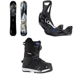 Lib Tech Dynasword C3 Snowboard ​+ Burton Step On Snowboard Bindings ​+ Smalls Step On Snowboard Boots - Kids' 2026