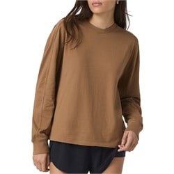 Vuori Long-Sleeve Heavyweight Cotton T-Shirt - Women's