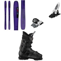 Salomon QST 98 Skis ​+ Marker Griffon 13 ID Ski Bindings ​+ Salomon S​/Pro Supra BOA X100 Ski Boots 2025