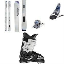K2 Mindbender 90 C W Skis ​+ Marker Squire 11 Ski Bindings ​+ Atomic Hawx Ultra 85 GW Ski Boots - Women's