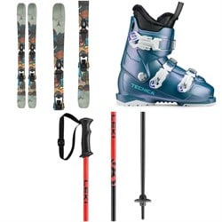 Atomic Bent Jr Skis ​+ C5 GW Ski Bindings ​+ Tecnica JT Pearl 3 Ski Boots ​+ LEKI Rider Ski Poles - Kids'