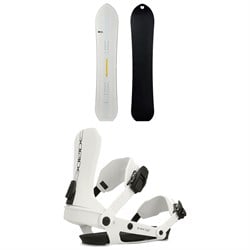United Shapes Horizon Snowboard ​+ Ride AL-6 Snowboard Bindings - Women's 2025