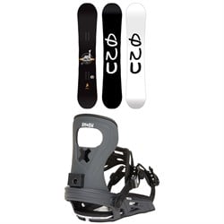 GNU Facts BTX Snowboard ​+ Bent Metal Joint LTD Snowboard Bindings 2026