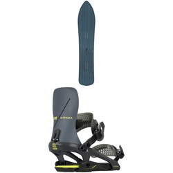 Gentemstick Fly Fisk Snowboard ​+ Rome Katana FW Snowboard Bindings 2026