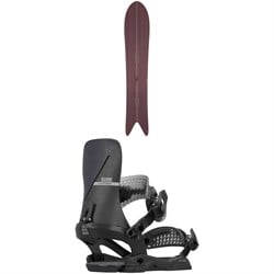 Gentemstick Mermaid Snowboard ​+ Rome Katana AW Snowboard Bindings - Women's 2026