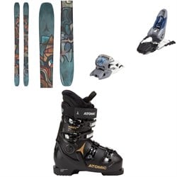 Atomic Bent 90 Skis ​+ Marker Squire 11 Ski Bindings ​+ Atomic Hawx Magna 75 W Ski Boots - Women's