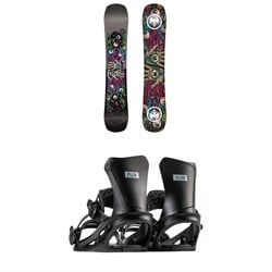 Never Summer Llama Snowboard ​+ Flux DS Snowboard Bindings 2026