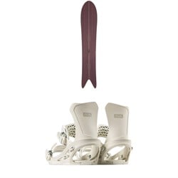 Gentemstick Mermaid Snowboard ​+ Flux DS Snowboard Bindings - Women's 2026