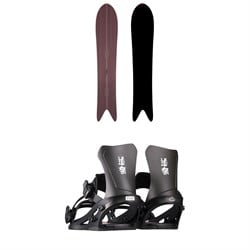 Gentemstick Mermaid Snowboard ​+ Flux DS Snowboard Bindings - Women's
