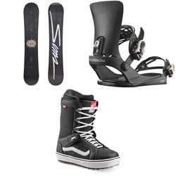 Sims Bowl Squad LTD Snowboard ​+ Salomon EDB X Snowboard Bindings ​+ Vans Hi Standard OG Snowboard Boots 2026