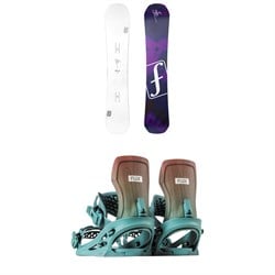Forum Roost Snowboard ​+ Flux XF Snowboard Bindings 2026