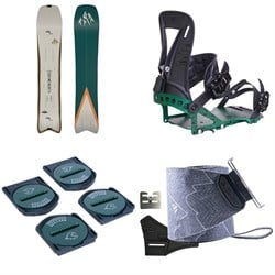 Jones Hovercraft 2.0 Splitboard ​+ Spark R&D Surge ST Splitboard Bindings ​+ R&D Canted Pucks ​+ Jones Nomad Pro Quick Tension Trim-To-Fit Splitboard Skins 2026