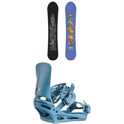 Burton Counterbalance Snowboard ​+ Cartel Snowboard Bindings 2026