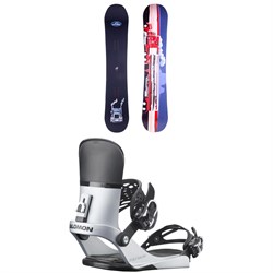 Sims ATV Pro Snowboard ​+ Salomon EDB Snowboard Bindings