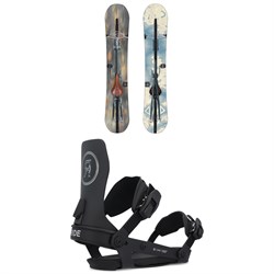 Dinosaurs Will Die Holce Snowboard ​+ Ride A-6 Snowboard Bindings 2025