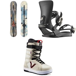 Dinosaurs Will Die Holce Snowboard ​+ Salomon EDB X Snowboard Bindings ​+ Vans Hi-Standard Pro Snowboard Boots