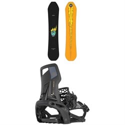 Dinosaurs Will Die NeverNot Snowboard ​+ Nidecker Supermatic Snowboard Bindings 2025