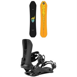 Dinosaurs Will Die NeverNot Snowboard ​+ Nitro One Snowboard Bindings 2025