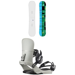 Dinosaurs Will Die Perry Snowboard ​+ Salomon EDB Snowboard Bindings 2025